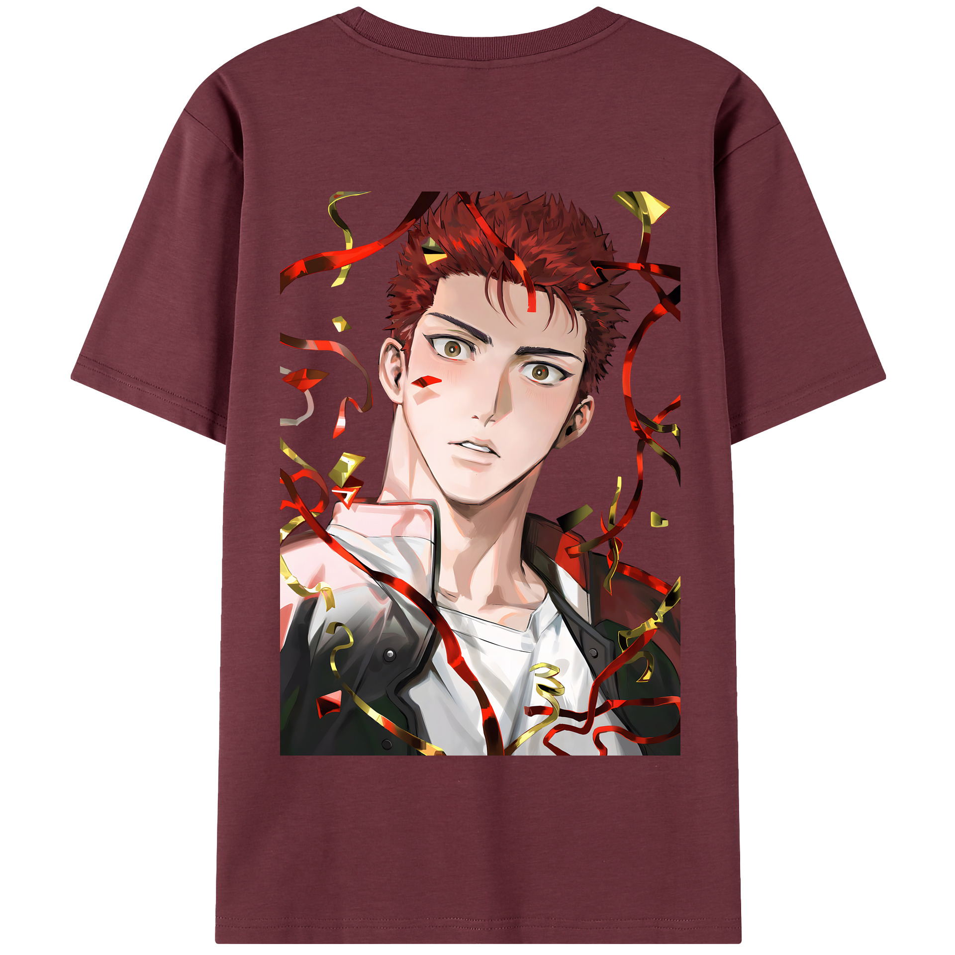 SLAM DUNK／スラムダンク 綿100％半袖Tシャツ（背面プリント）